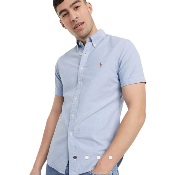 Polo Ralph Lauren Other - Chambray Oxford Ralph Lauren Button Down Polo Shirt (M)